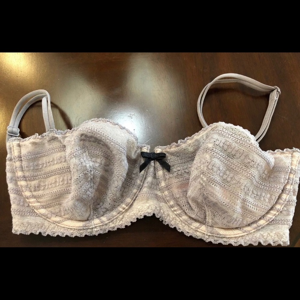 VERY SEXY EMBROIDERED UNLINED BALCONETTE BRA